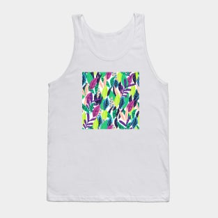 Colorful leaves illustration Tank Top